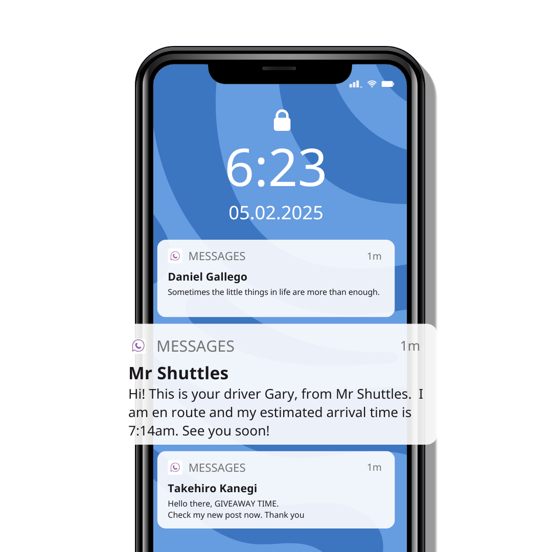 Shuttles Text Notification2
